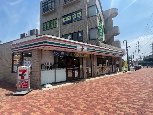 コンビニ　セブンイレブン立川武蔵砂川駅前店（コンビニ）まで589m