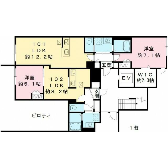 SOLACIO戸越 部屋番号:101のその他写真