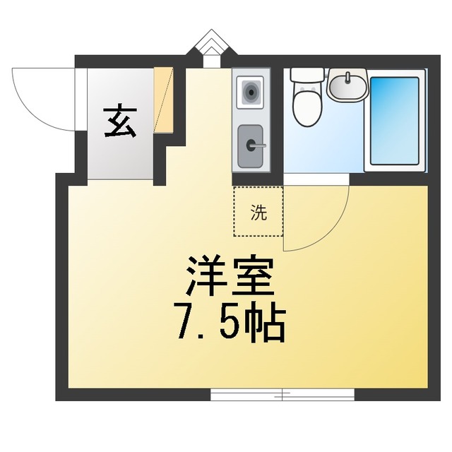 カーサ稲垣の間取り写真
