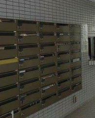 その他共有部分　集合ポストです