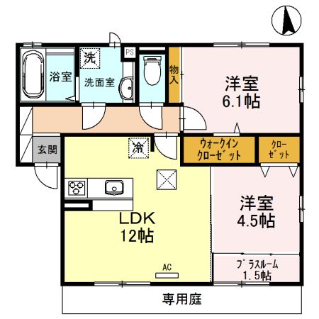 Solanaの間取り写真