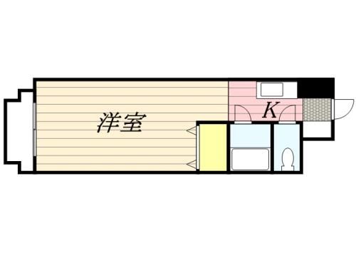 G-ONE西新IIの間取り写真
