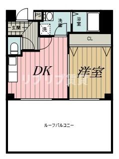 Vista本千葉の間取り写真