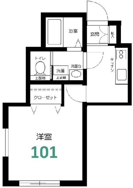 ソルナ西巣鴨の間取り写真