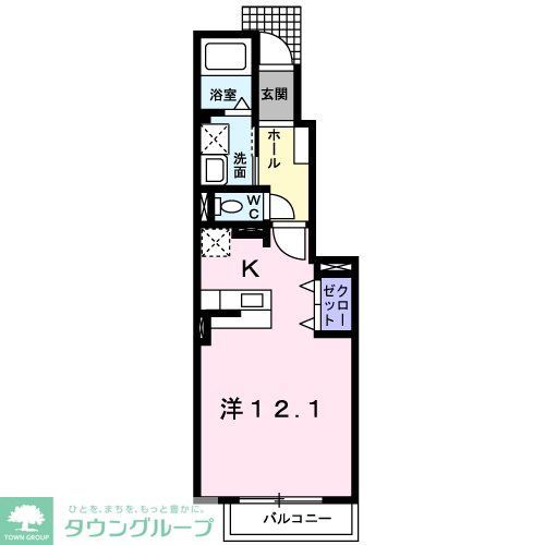 東武伊勢崎線 韮川駅 2階建 築17年の間取り写真