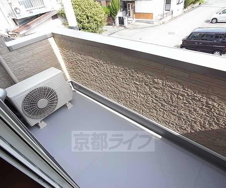 バルコニー　東向きのバルコニーです。