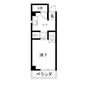 アリエ汐田Iの間取り写真