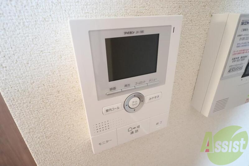 セキュリティ　防犯面にも配慮された安心の設備。