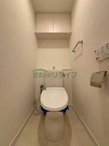 河田町ガーデン クラブフロアのトイレ写真