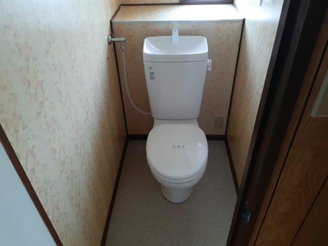 湖南サンライズ1貸家のトイレ写真