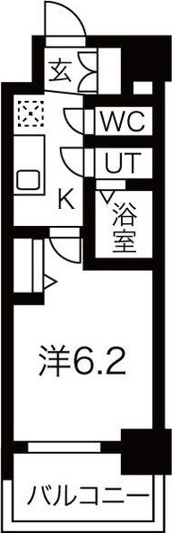 メイクス矢場町II.の間取り写真