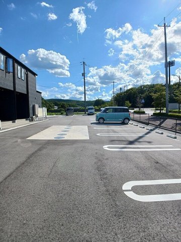 駐車場　駐車場です