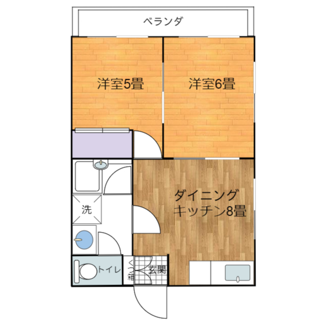 kanao第3BLDの間取り写真