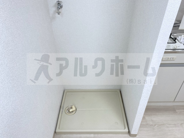 洗面設備　室内洗濯機置場