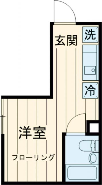 TCRE東十条の間取り写真