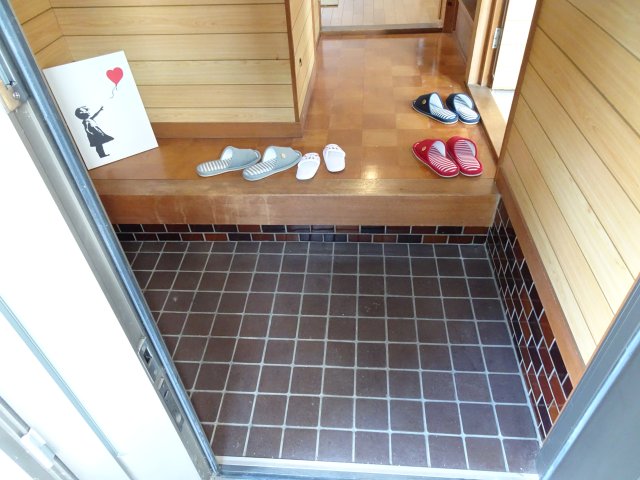 大野町戸建の玄関写真