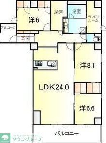 RESIDENCE KIKUZAKAの間取り写真