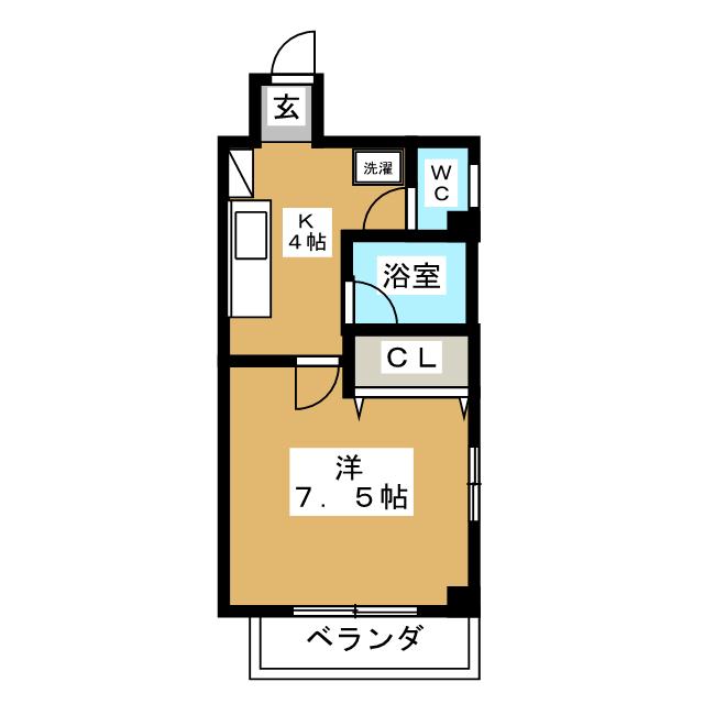 DIAMOND PATIOの間取り写真