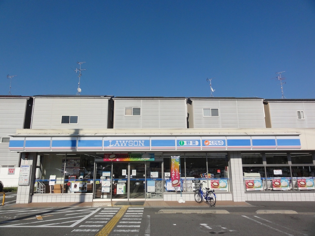 コンビニ　ローソン 久世中久町店（コンビニ）まで413m