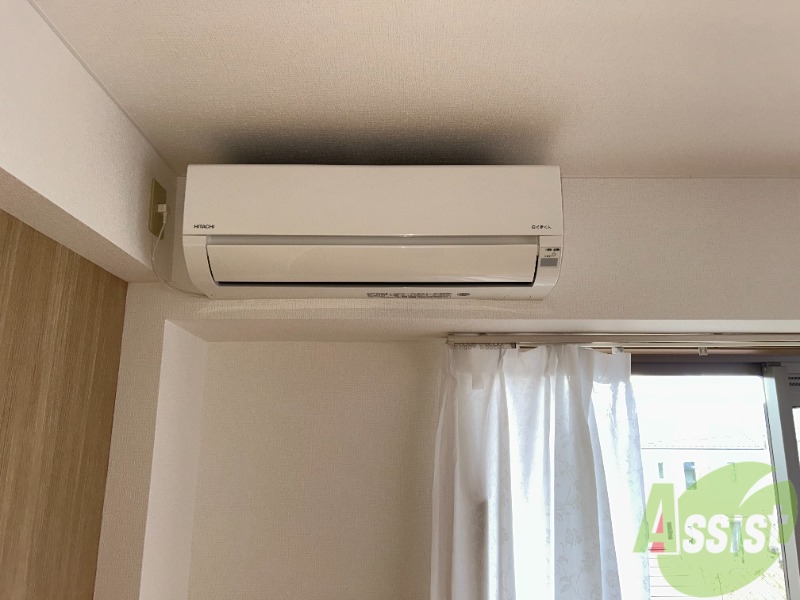 その他設備　エアコンが付いているので、入居日から快適に過ごせます。