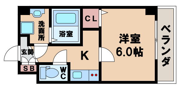 グランパシフィック松虫通の間取り