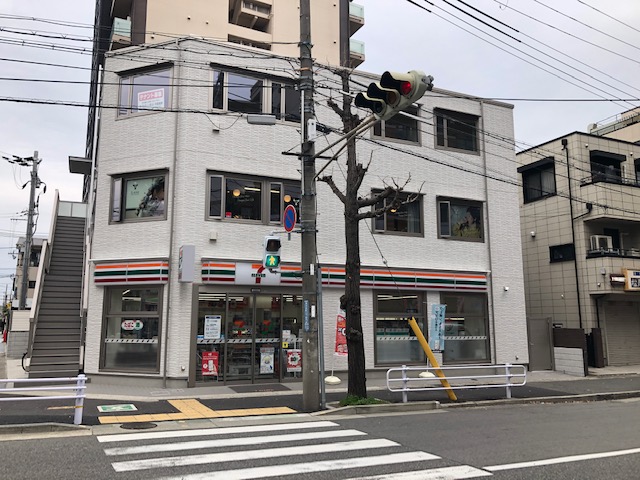 コンビニ　セブンイレブン神戸深江本町3丁目店（コンビニ）まで91m
