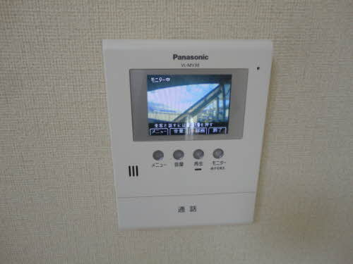 セキュリティ　モニタ付きドアホン