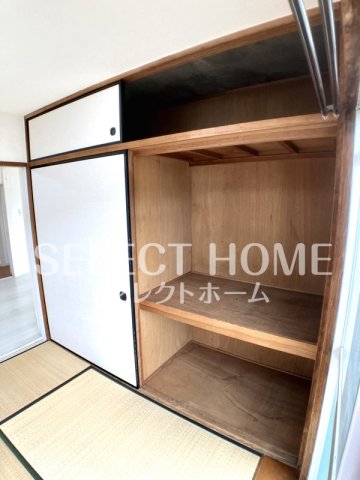 収納　十分な収納スペースがあります