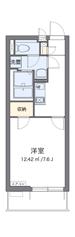 クレイノFORETIIIの間取り