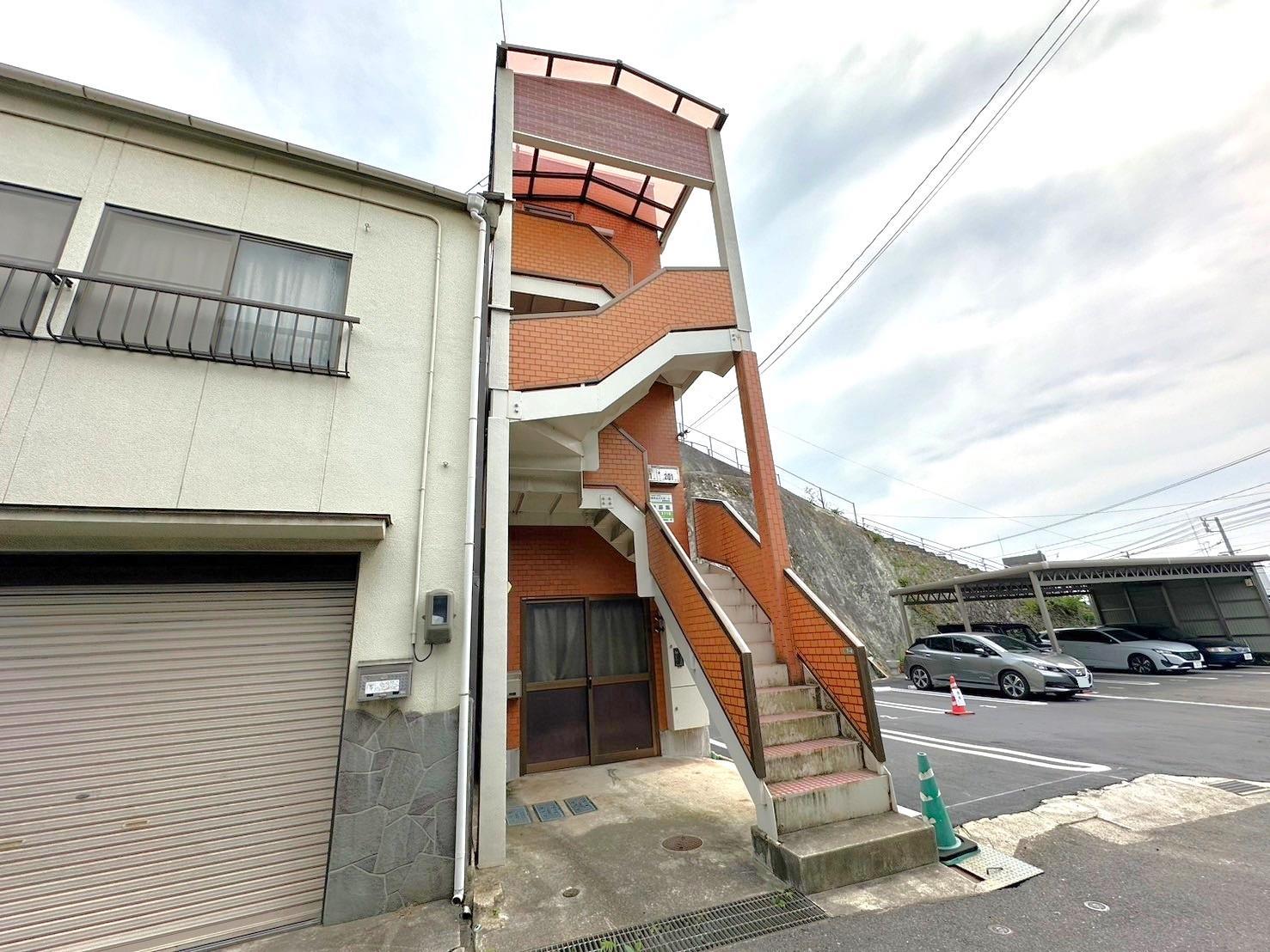 コーポシモオカIIの外観
