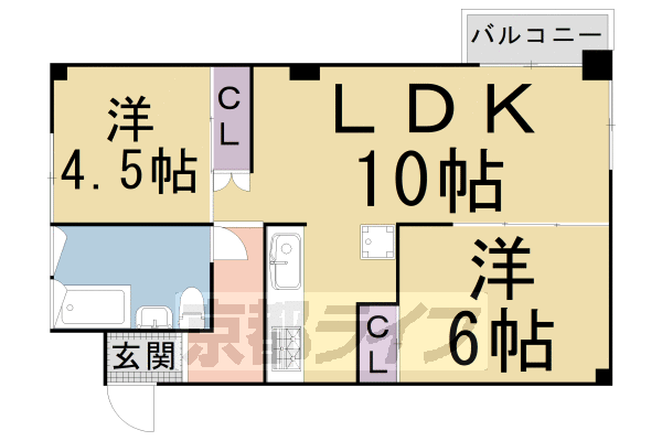 【ＳＥＡＳＯＮ嵐山の間取り】