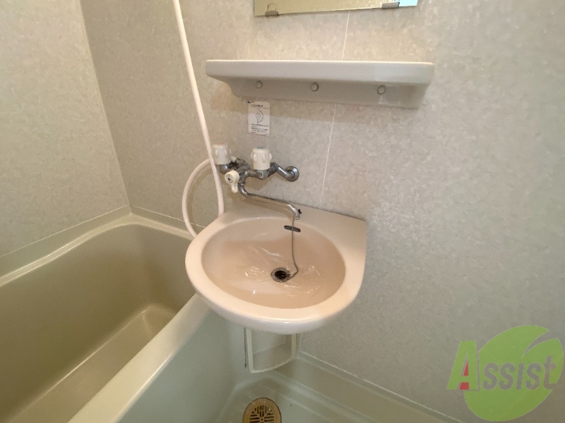 洗面設備　独立はしていませんが、こちらには洗面台がありますよ～