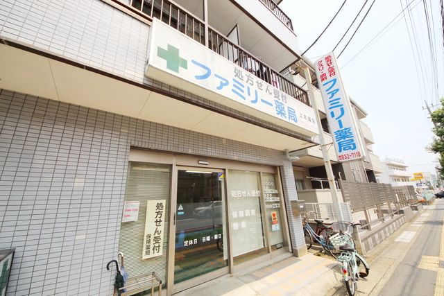 ドラックストア　ファミリー薬局上木崎店（ドラッグストア）まで590m