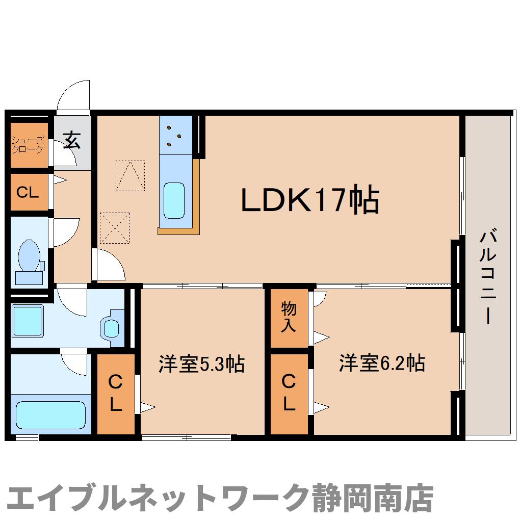 Laule aの間取り写真