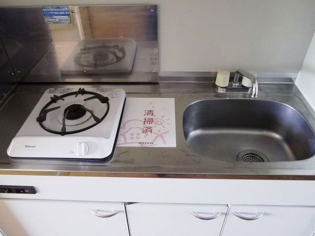 キッチン　☆１口ガスコンロ設置済みキッチン☆