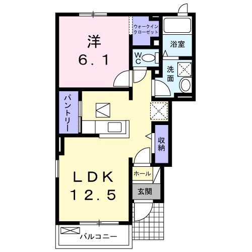 東茨城郡茨城町大字長岡のアパートの間取り