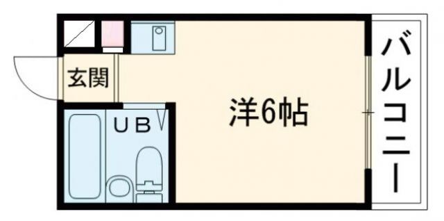スカイコートの間取り写真