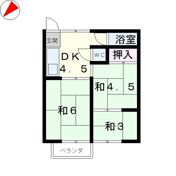 佐野マンションの間取り