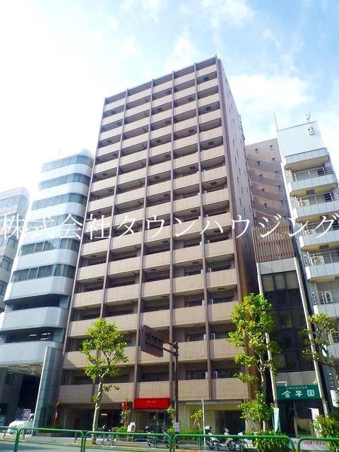 【品川区西五反田のマンションの建物外観】