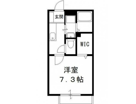 【八千代市八千代台東のアパートの間取り】