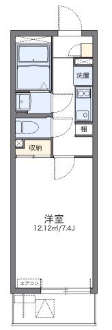 所沢市東町のマンションの間取り