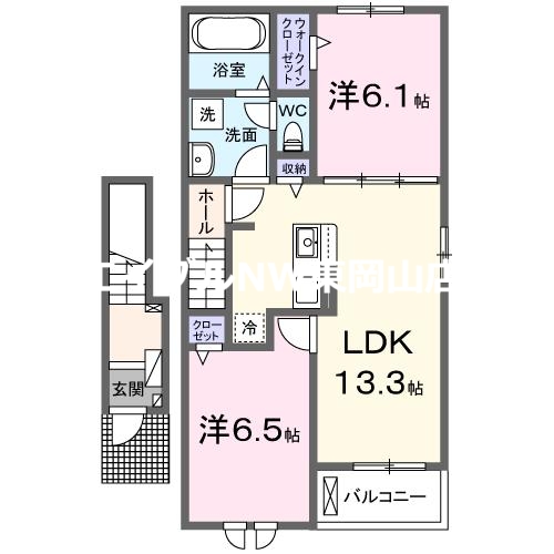 ライトヒルズレジデンスＢの間取り