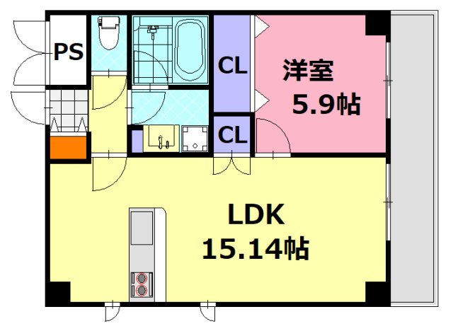 SAKURA.ismの間取り