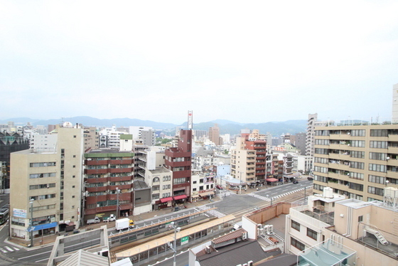 【広島市中区堺町のマンションの眺望】