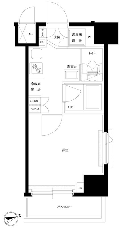 【ルーブル羽田西の間取り】