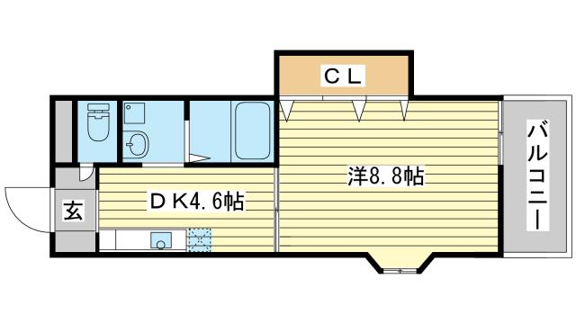 トラミッドビルの間取り