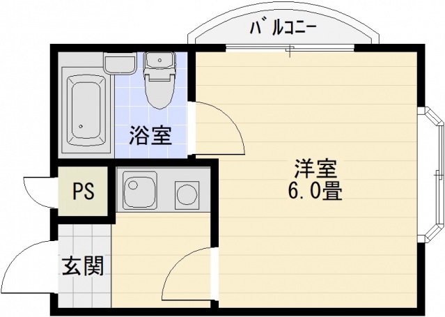 シティライフ柏原の間取り