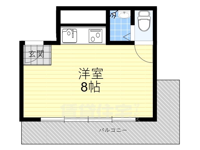 桃山グランドハイツの間取り