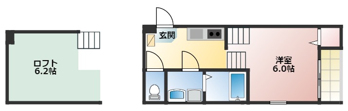 アーク十番町の間取り