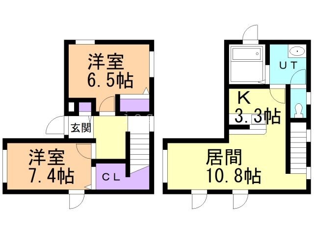 ＣＡＳＡ中島公園の間取り